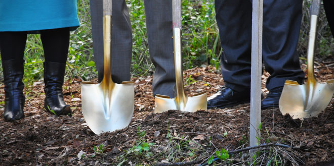 Lane Center Groundbreaking
